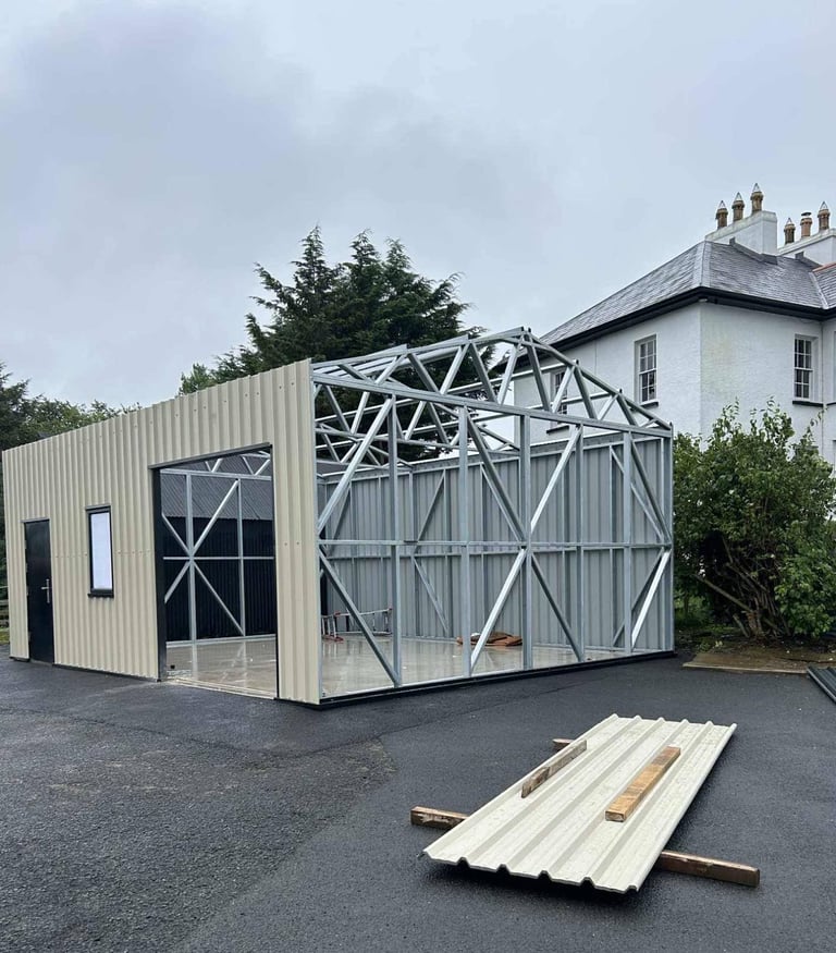 An application scenario or product detail of second hand sheds for sale - Image 13