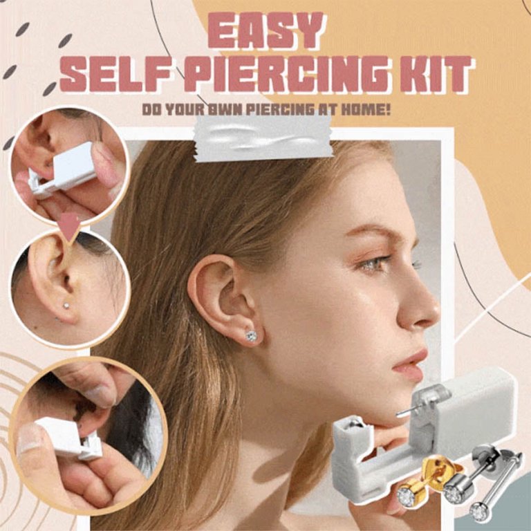 An application scenario or product detail of self piercing earrings - Image 7