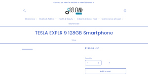 TESLA - EXPLR 9 128GB Rugged Smartphone