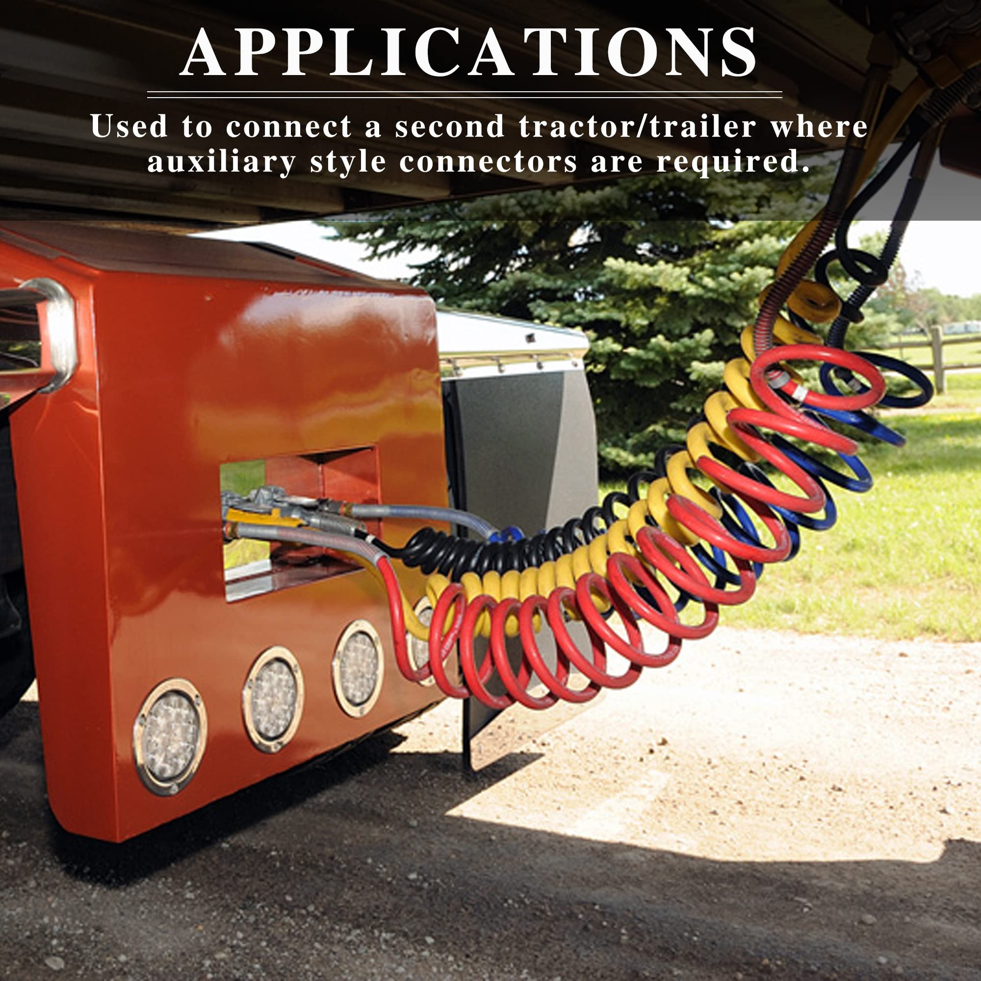 An application scenario or product detail of semi truck electrical connectors - Image 16