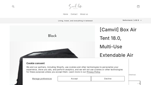 Camvil - Box Air Tent 18.0