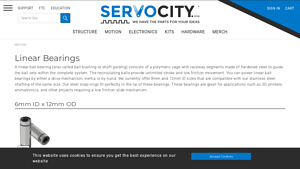 Servocity - Linear Ball Bearings