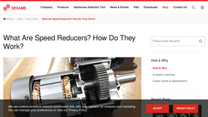 Sesame Motor - Speed Reducers