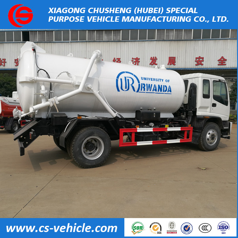 An application scenario or product detail of sewage tanker for sale - Image 9