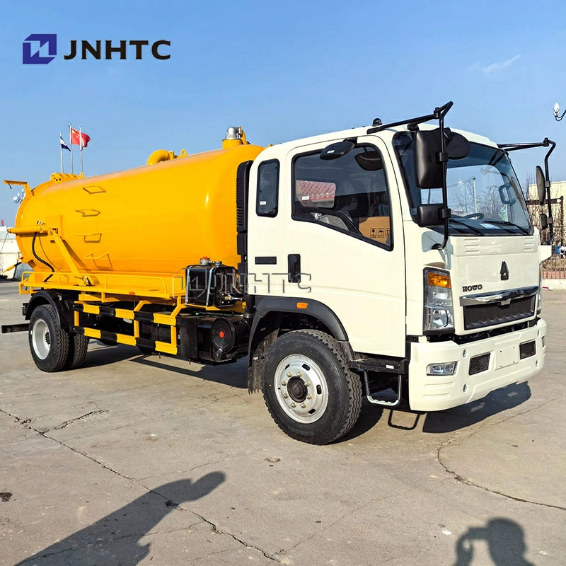 An application scenario or product detail of sewage tanker for sale - Image 11
