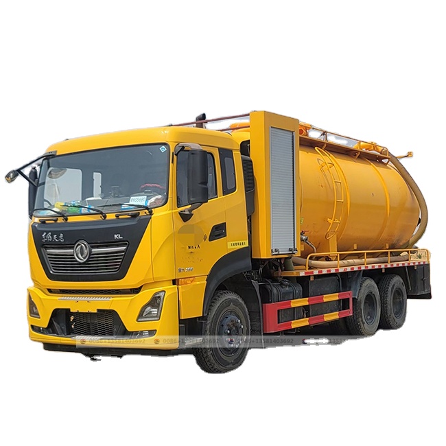 An application scenario or product detail of sewage tanker for sale - Image 16
