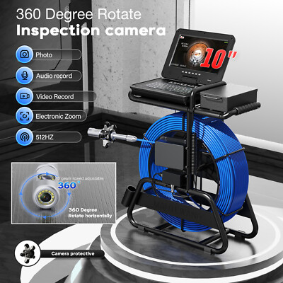 An application scenario or product detail of sewer inspection camera with rotating camera - Image 7