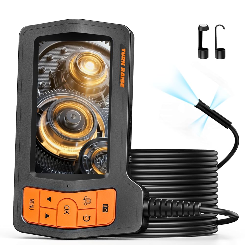 An application scenario or product detail of sewer inspection camera with rotating camera - Image 11