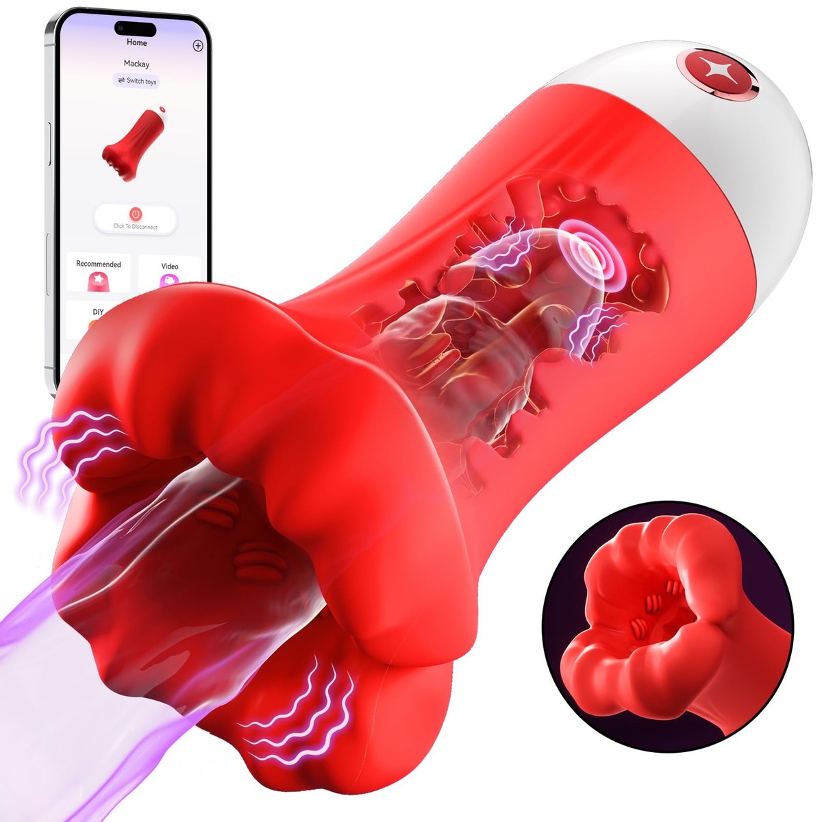 An application scenario or product detail of sex doll 4in1 male masturbator - Image 6
