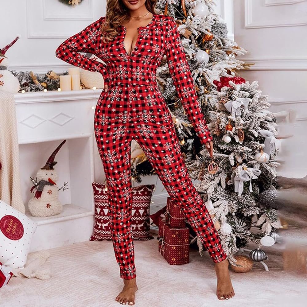 An application scenario or product detail of sexy christmas pajamas - Image 5
