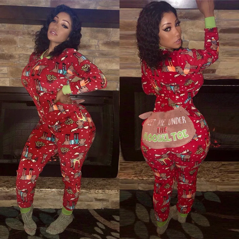 An application scenario or product detail of sexy christmas pajamas - Image 16