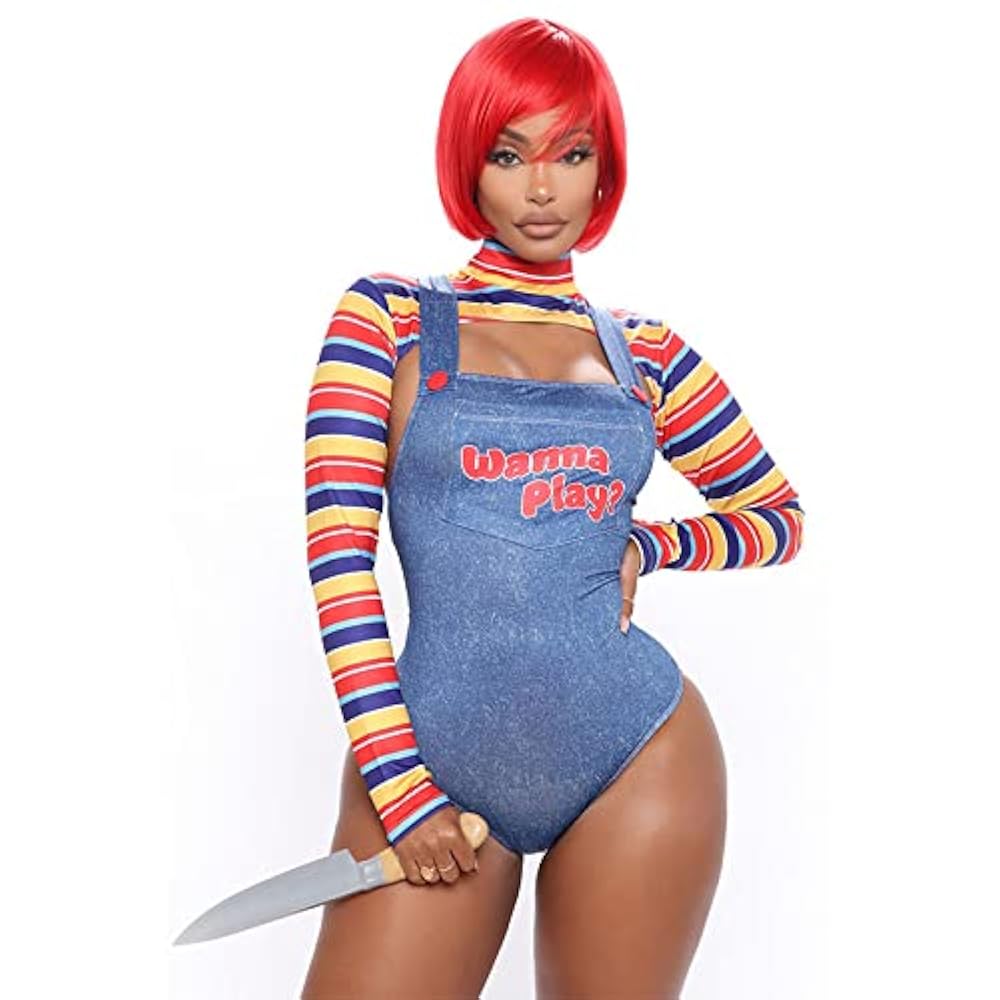 An application scenario or product detail of sexy chucky costume - Image 2