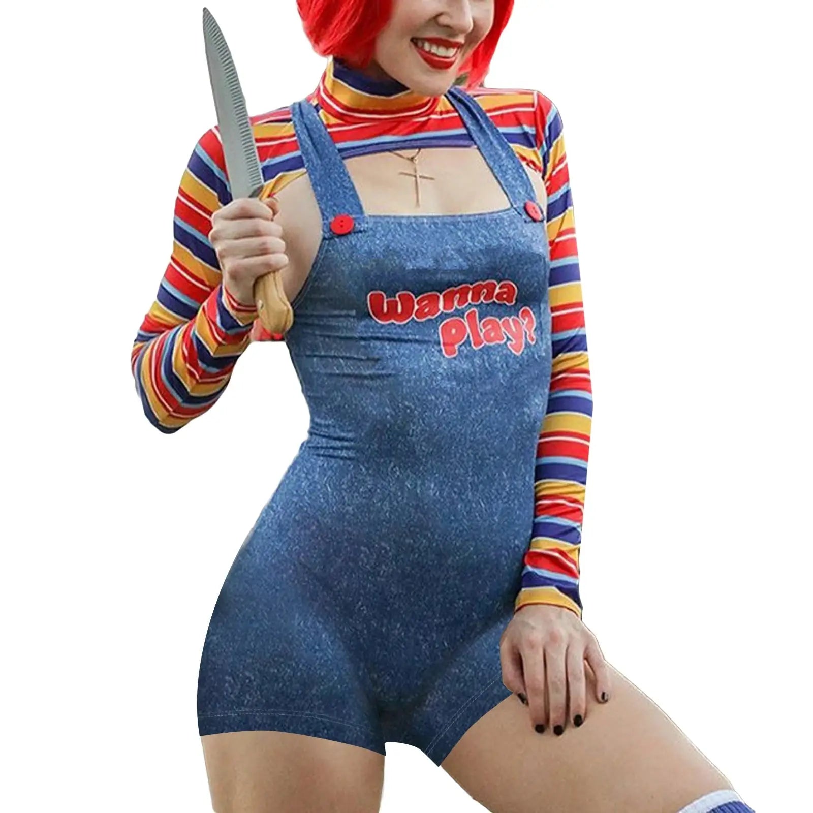 An application scenario or product detail of sexy chucky costume - Image 8
