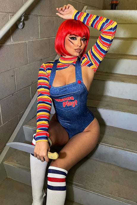 An application scenario or product detail of sexy chucky costume - Image 16