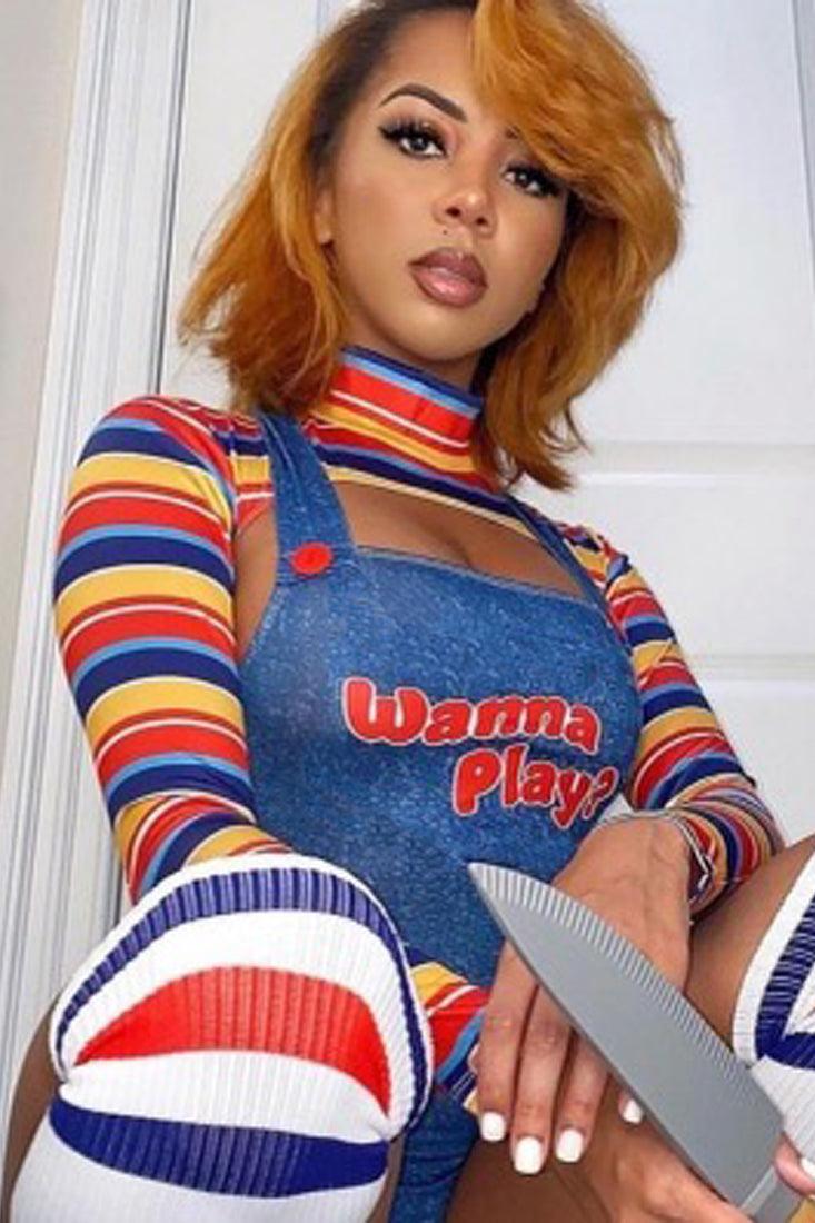 An application scenario or product detail of sexy chucky costume - Image 19