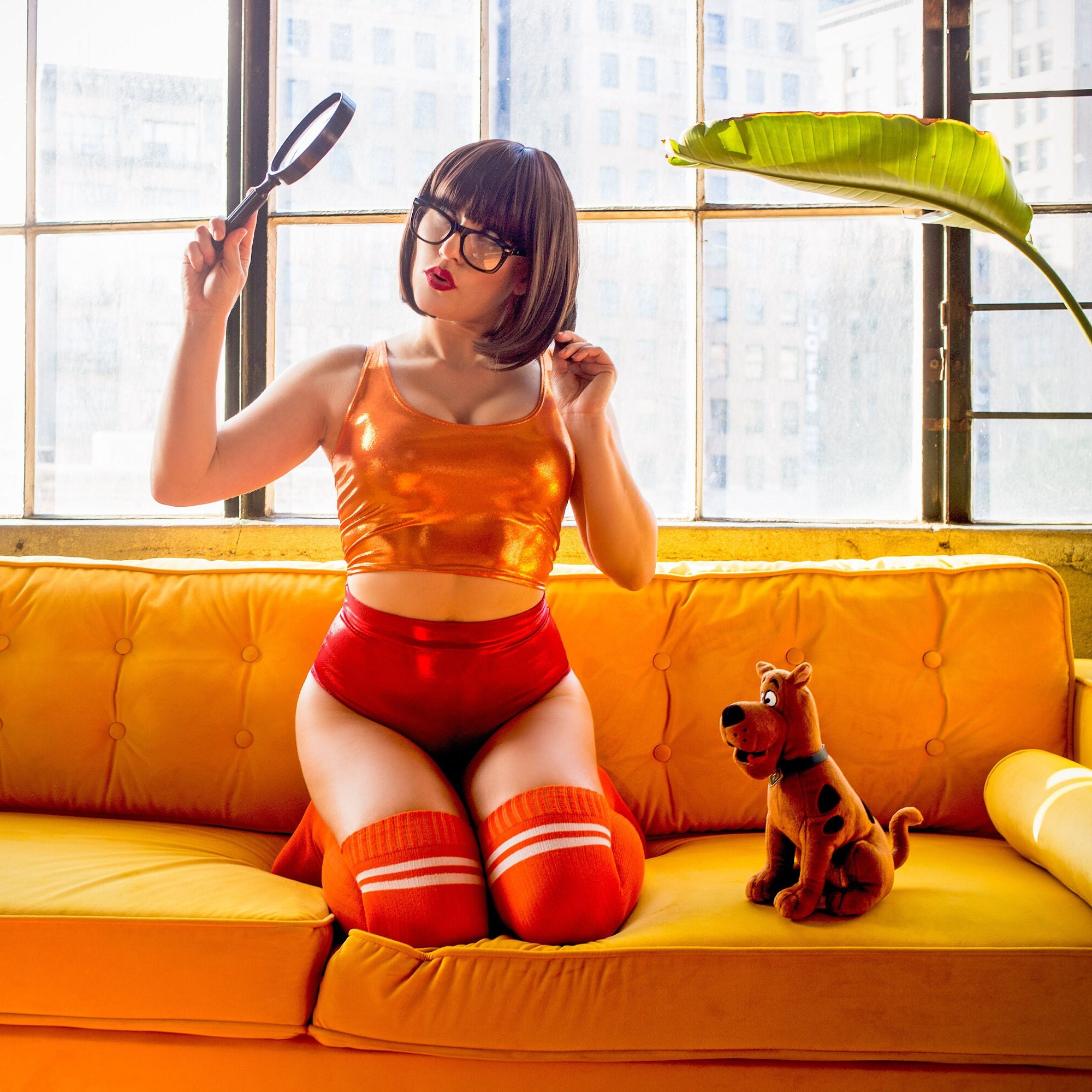 An application scenario or product detail of sexy velma costume - Image 12