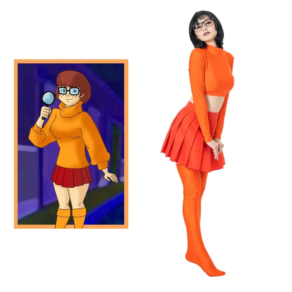 An application scenario or product detail of sexy velma costume - Image 13
