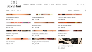 Sexy Hint - Uncensored Lingerie Collection