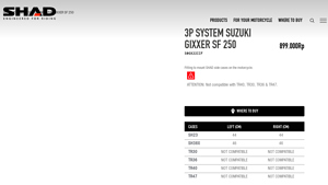 Suzuki - 3P System Gixxer SF 250