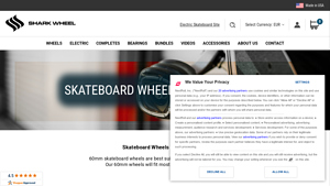Shark Wheel - 60mm Skateboard Wheels