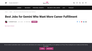She Owns Success - Career Paths for Geminis