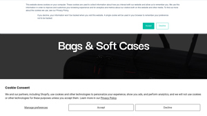 Cases by Source - Soft Bag Padded Lid 18