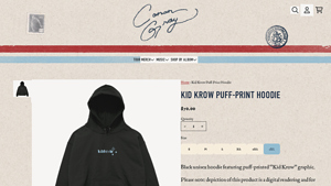 Conan Gray - Kid Krow Puff Print Hoodie