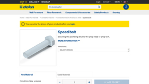 Doka - Speed Bolt