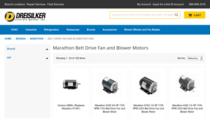 Dreisilker - Marathon Belt Drive Fan and Blower Motors