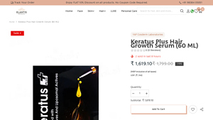 Elantis - Keratus Plus Hair Growth Serum