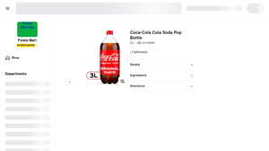 Coca-Cola - Cola Soda Pop 3L
