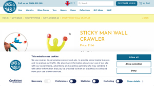 House of Marbles - Sticky Man Wall Crawler
