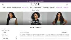 Luv Me Hair - Curly Wigs