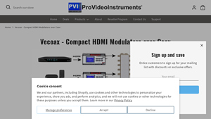 Vecoax - VeCOAX MINIMOD-2+ HDMI RF Modulator