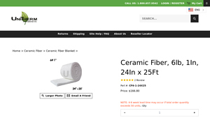 Unitherm - Ceramic Fiber Blanket