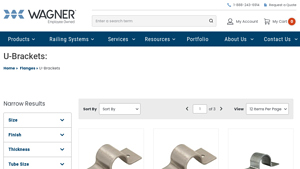Wagner - Steel U-Bracket 3755