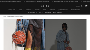 Shop Akira - Courtside Bling Basketball Purse
