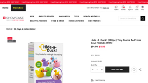 Showcase USA - Hide-A-Duck 100pc