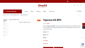 Shopea - Vigorous EA MT4
