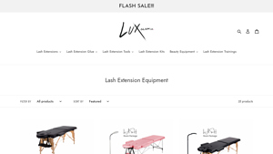 Shop Lux Glam Co - Lash Extension Bed Set