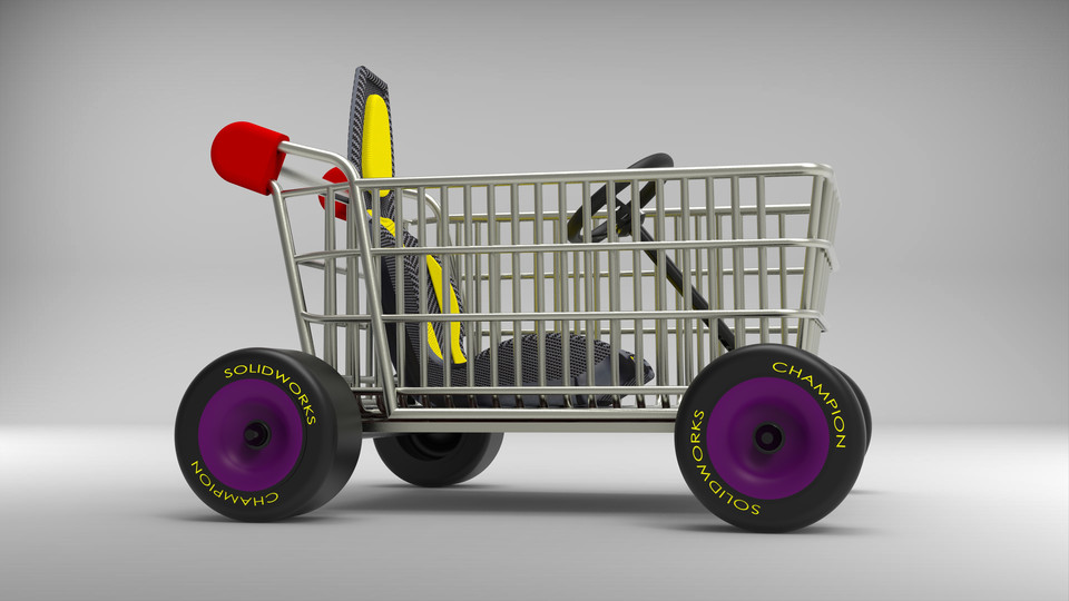 An application scenario or product detail of shopping cart go kart - Image 17