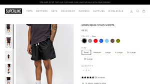 Superline - Nylon Shorts