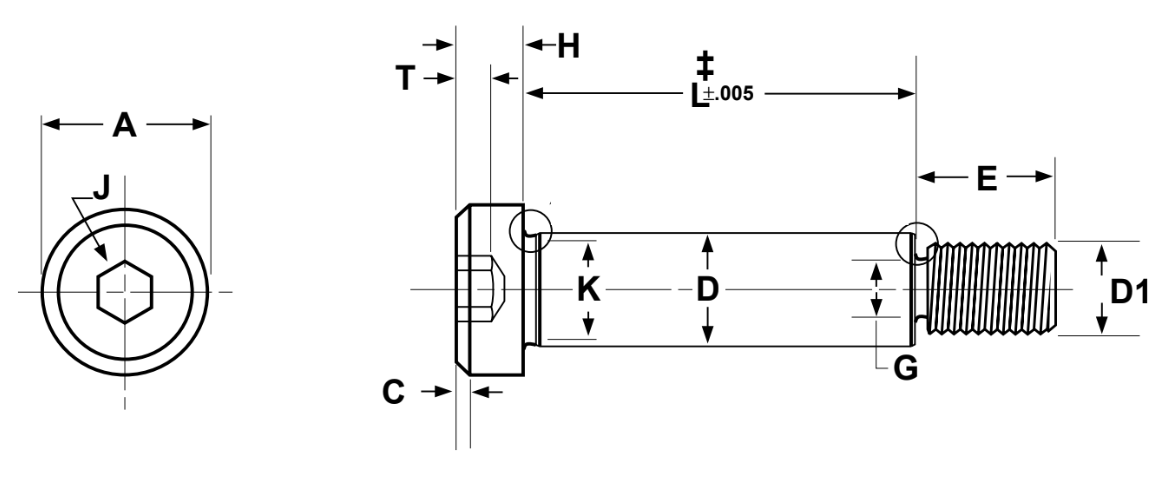 An application scenario or product detail of shoulder bolt dimensions - Image 11