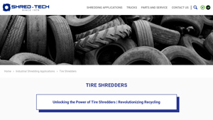 Shred-Tech - Tire Shredders