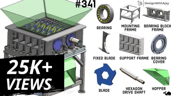 An application scenario or product detail of shredder design - Image 18