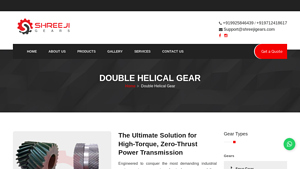 Shreeji Gears - Double Helical Gears