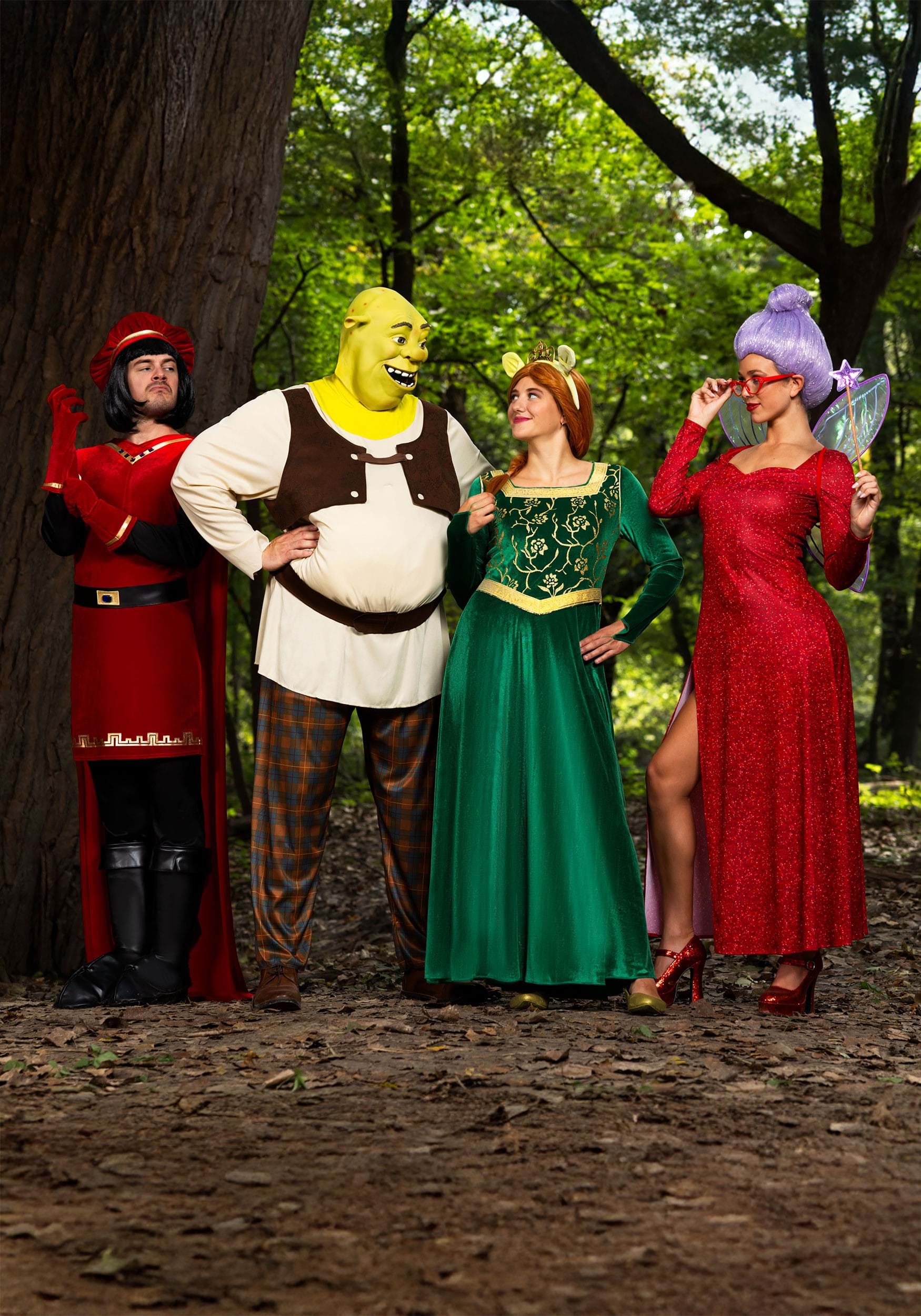 An application scenario or product detail of shrek and fiona costumes - Image 1