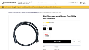 EG4 Electronics - EG4 Chargeverter GC Power Cord – 120V