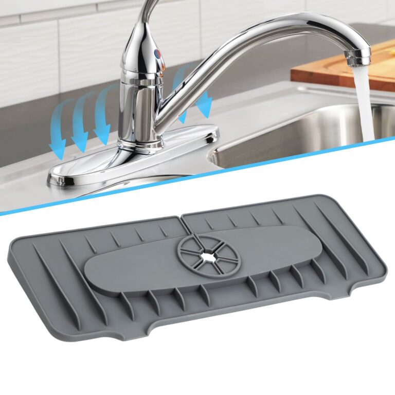 Featured image for the silicone splash guard for bathroom sink double handle guide