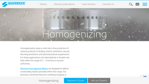 Silverson - Homogenizer Mixers